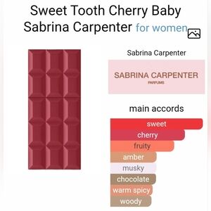 New In Package Sweet Tooth Cherry Baby By Sabrina Carpenter EDP 30 ML Gourmond